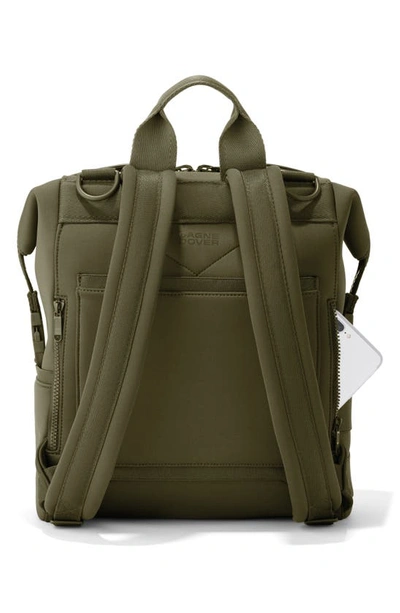Dagne Dover Indi Diaper Backpack In Dark Moss In Dark Moss