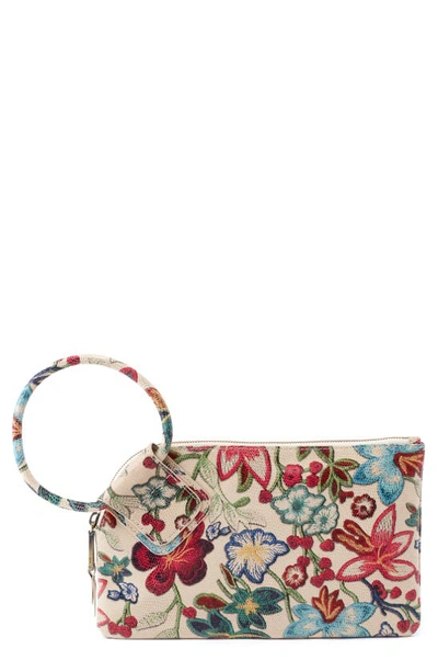 Shop Hobo Sable Clutch In Floral Stitch