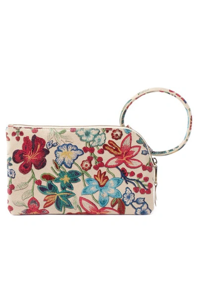 Shop Hobo Sable Clutch In Floral Stitch
