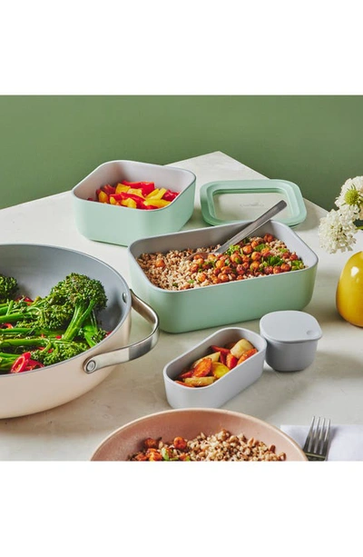 Caraway 14-piece Food Storage Glass Container Set In Mist