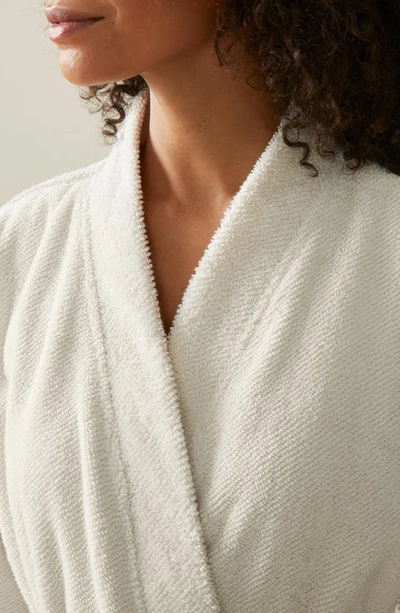 Shop Coyuchi Gender Inclusive Air Weight™ Organic Cotton Robe In Undyed