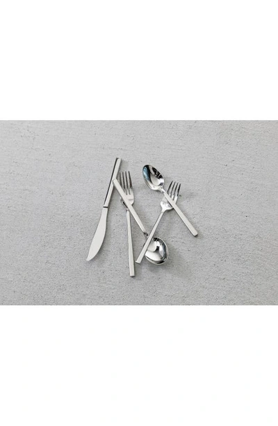 Fortessa Arezzo 20-piece Stainless Steel Flatware Set In Stainless Steel
