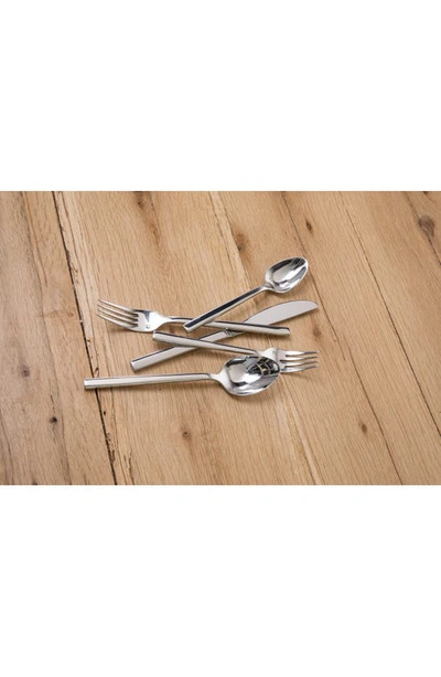 Fortessa Arezzo 20-piece Stainless Steel Flatware Set In Stainless Steel