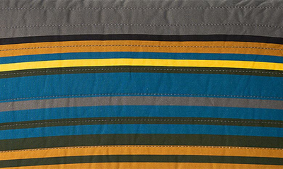 Pendleton Zion Stripe Accent Pillow In Gray Multi