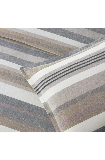 Shop Pendleton Cascade Stripe Comforter & Shams Set In Tan
