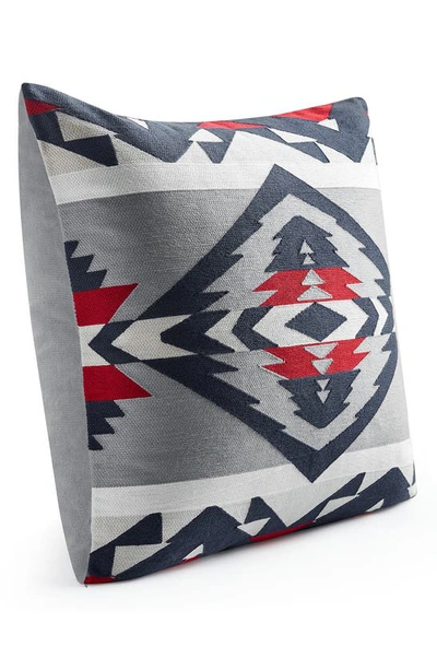Shop Pendleton Tecopa Hills Crewel Embroidered Accent Pillow In Gray