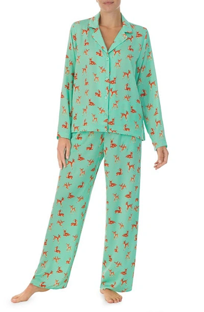 Shady Lady Print Pyjamas In Pstch/ Nl