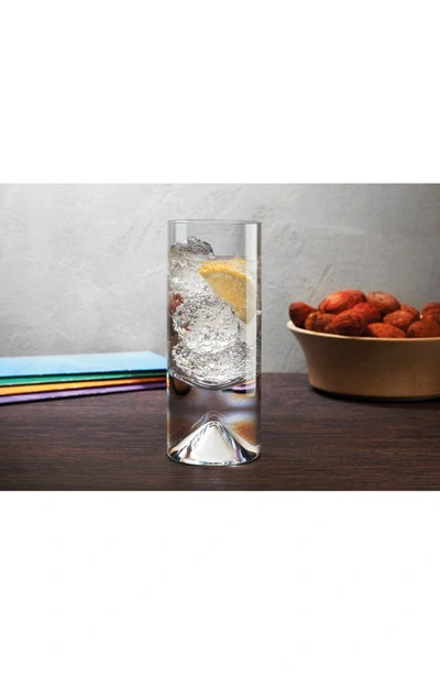Shop Nude No. 9 Set Of 4 Highball Glasses In Clear