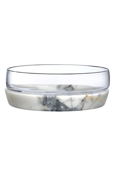 Shop Nude Chill Crystal & Marble Bowl In Clear