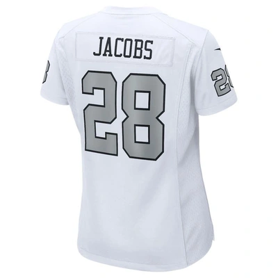 Shop Nike Josh Jacobs White Las Vegas Raiders Alternate Game Player Jersey