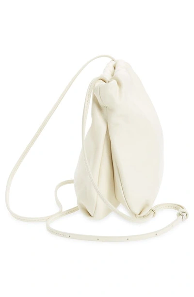 Shop The Row Leather Frame Clutch In Ivory