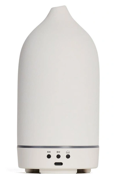Vitruvi Stone Diffuser White/off-white 3.3 In. X 3.3 In. 7 In. In White