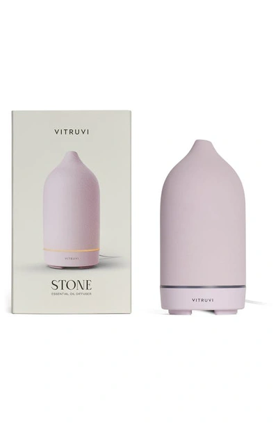 Shop Vitruvi Stone Porcelain Diffuser In Lavender