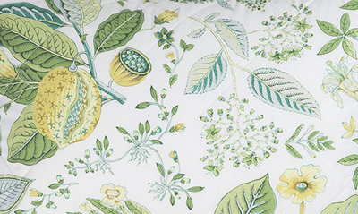 Matouk Pomegranate Quilted Boudoir Pillow In Citrus