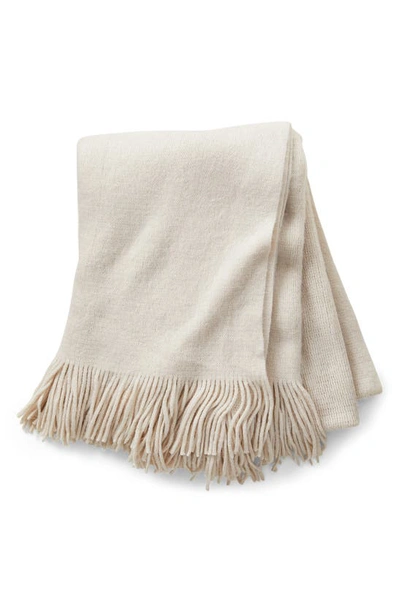 Shop Upwest The Softest Throw Blanket In Soft Ivory