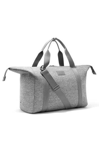 Dagne Dover Landon Recycled Polyester Carryall Duffle In Heather Grey