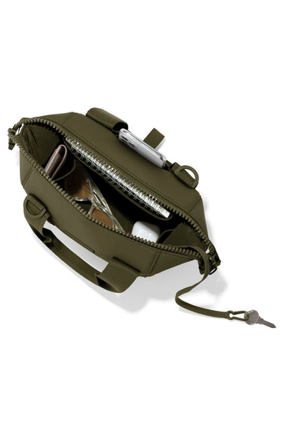 Dagne Dover Extra Small Landon Carryall Duffle Bag In Dark Moss