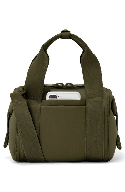 Dagne Dover Extra Small Landon Carryall Duffle Bag In Dark Moss