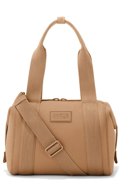 Shop Dagne Dover Landon Small Neoprene Carryall Duffle Bag In Camel