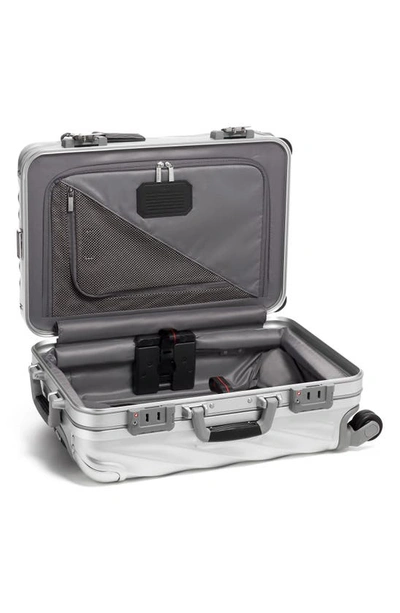 Tumi 19 Degree Aluminum 26-inch International Spinner Packing Case In Silver
