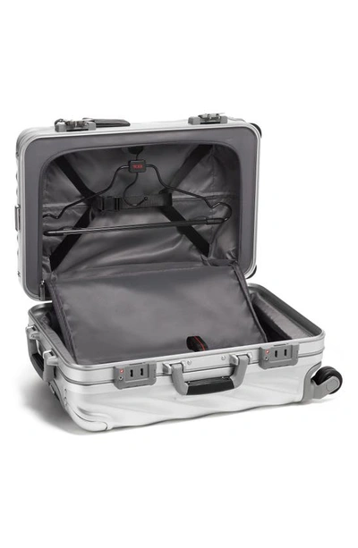 Tumi 19 Degree Aluminum 26-inch International Spinner Packing Case In Silver