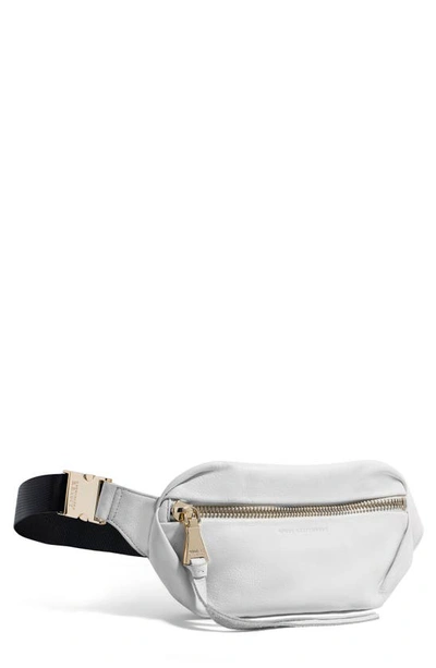Shop Aimee Kestenberg Milan Leather Belt Bag In Cloud