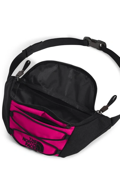 Shop The North Face Jester Lumbar Pack Belt Bag In Fuschia Pink/ Black