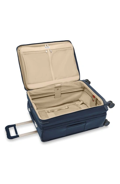 Briggs & Riley Baseline 26-inch Medium Expandable Spinner Suitcase In Navy