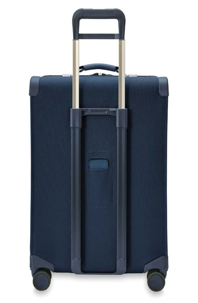 Briggs & Riley Baseline 26-inch Medium Expandable Spinner Suitcase In Navy