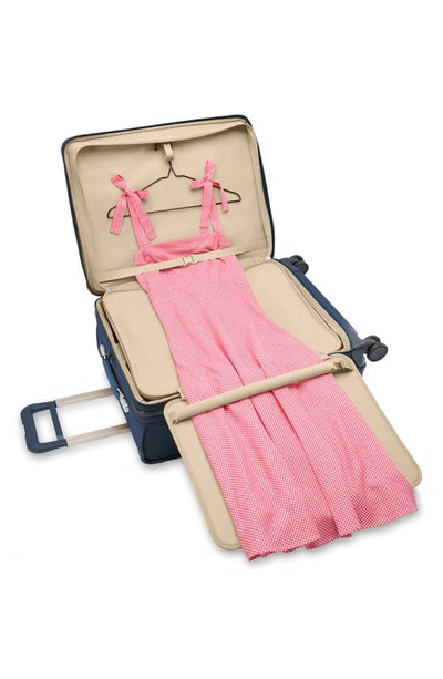Briggs & Riley Baseline 26-inch Medium Expandable Spinner Suitcase In Navy