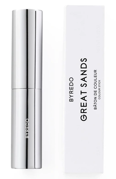 Shop Byredo Color Stick For Cheeks, Eyes & Lips In Great Sands