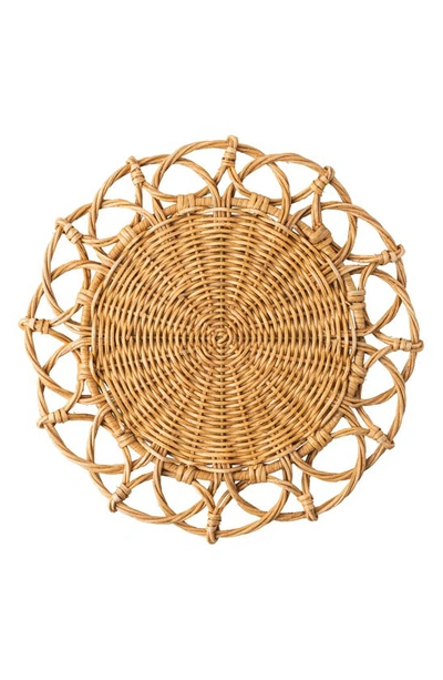 Juliska Provence Rattan Natural Placemat In Natural Multi