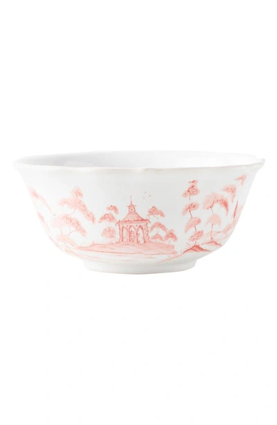 Shop Juliska Country Estate Petal Pink Ceramic Cereal Bowl