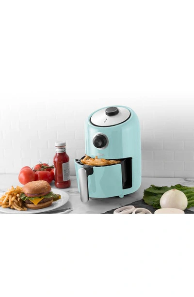 Shop Dash Compact 2-quart Air Fryer In Aqua