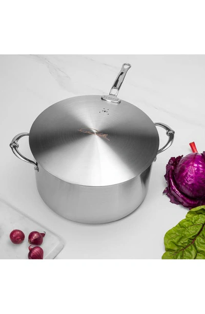 Shop Hestan Thomas Keller Insignia 8-quart Stock Pot In Stainless Steel