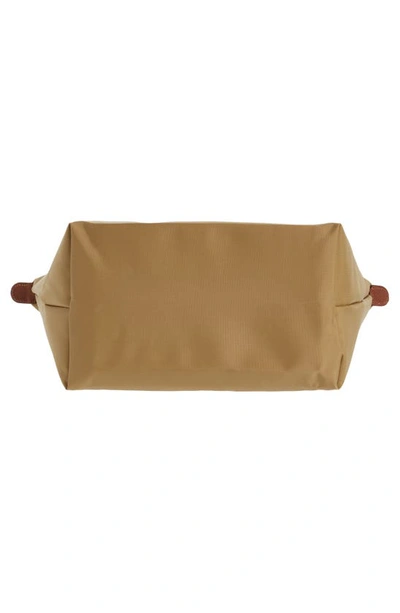 Shop Longchamp Medium Le Pliage Shoulder Tote In Desert