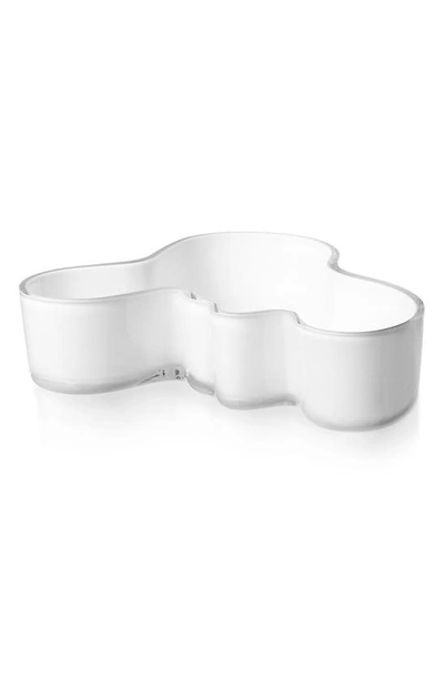 Shop Iittala Aalto Bowl In White