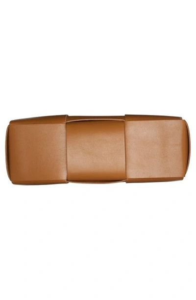Bottega Veneta Arco Mini Intrecciato Leather Tote In Camel 20-gold