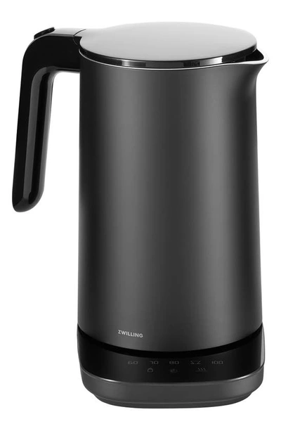 Shop Zwilling Enfinigy Cool Touch Pro Kettle In Black