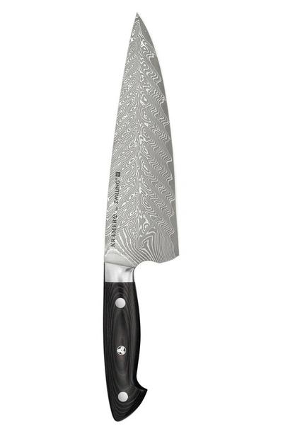 Shop Zwilling Kramer Euroline Damascus Collection 8-inch Chef's Knife In Stainless Steel