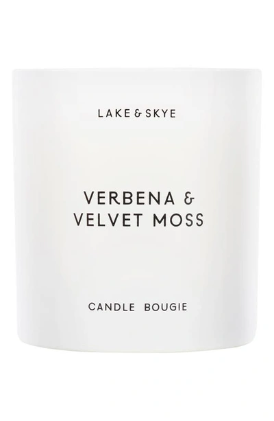 Shop Lake & Skye Verbena & Velvet Moss Scented Candle