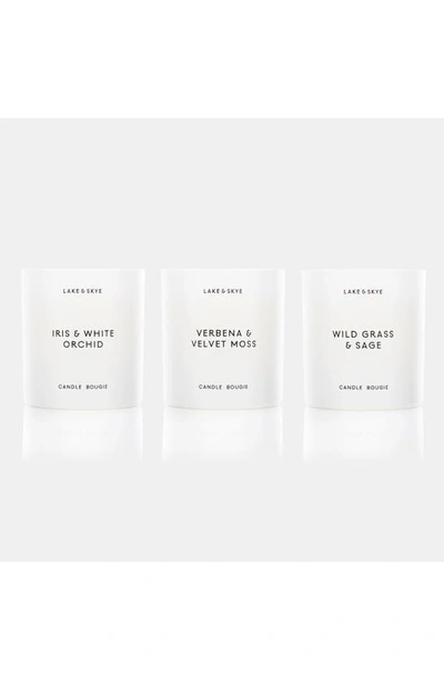 Lake & Skye Verbena & Velvet Moss Candle 8 Oz.