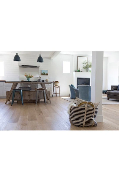 Will And Atlas Jute Basket In Striped