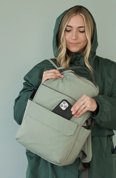 Shop Red Rovr Roo Diaper Backpack In Sage