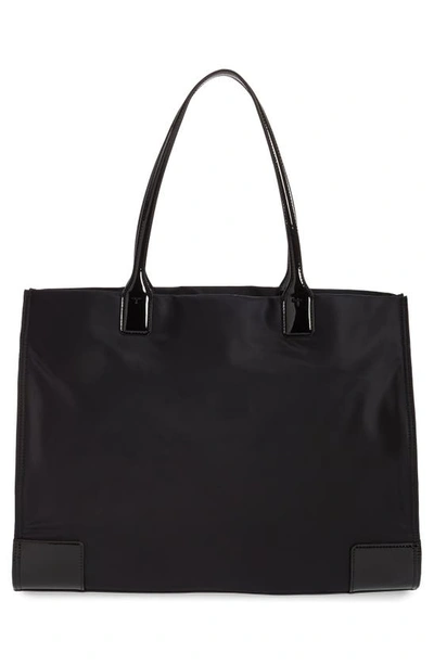 Tory Burch Ella Shopping Bag In Black
