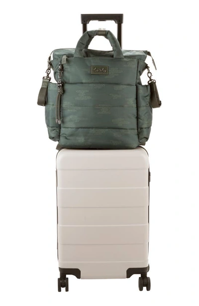 Shop Itzy Ritzy Dream Convertible Diaper Backpack In Green