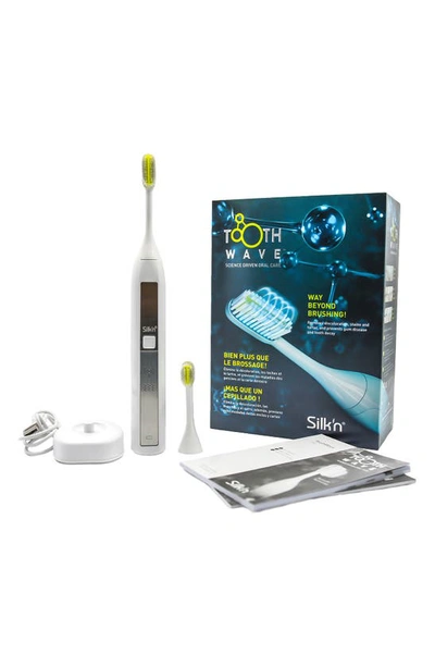 Shop Silk'n Toothwave Dental Toothbrush In White