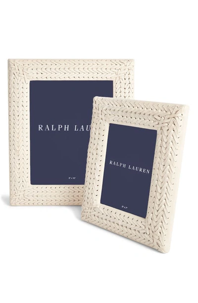Shop Ralph Lauren Adrienne Frame In Cream