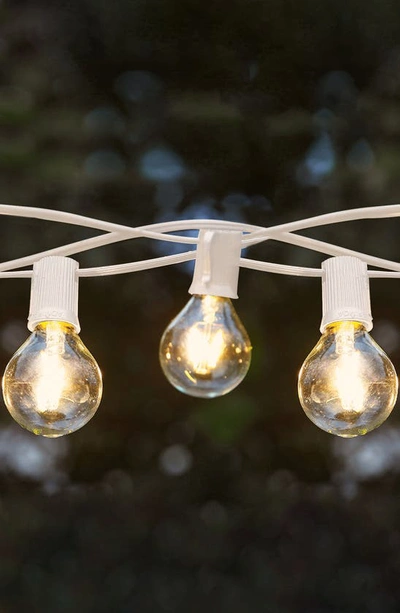 Shop Brightech Ambience Globe Led Outdoor String Lights In White