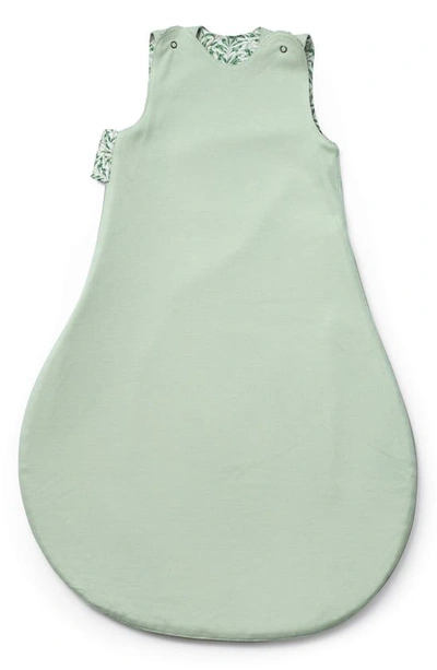Shop Dockatot Reversible Cotton Wearable Blanket In Green